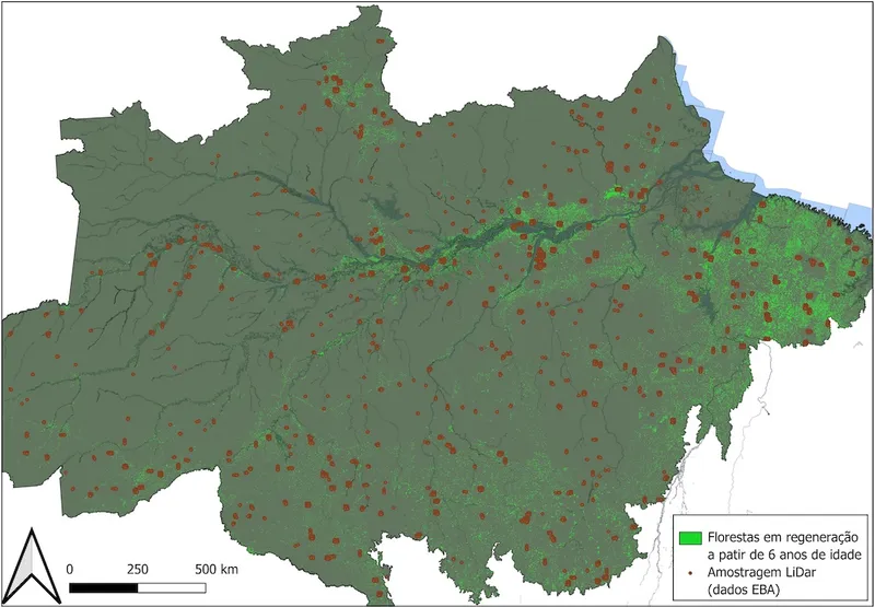 Mapa 2: pontos LIDAR - GT2